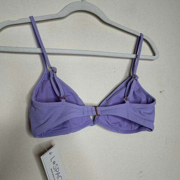 L*Space Ridin' High Ribbed Helena Top - Purple NWT Size Small - Picture 5 of 8